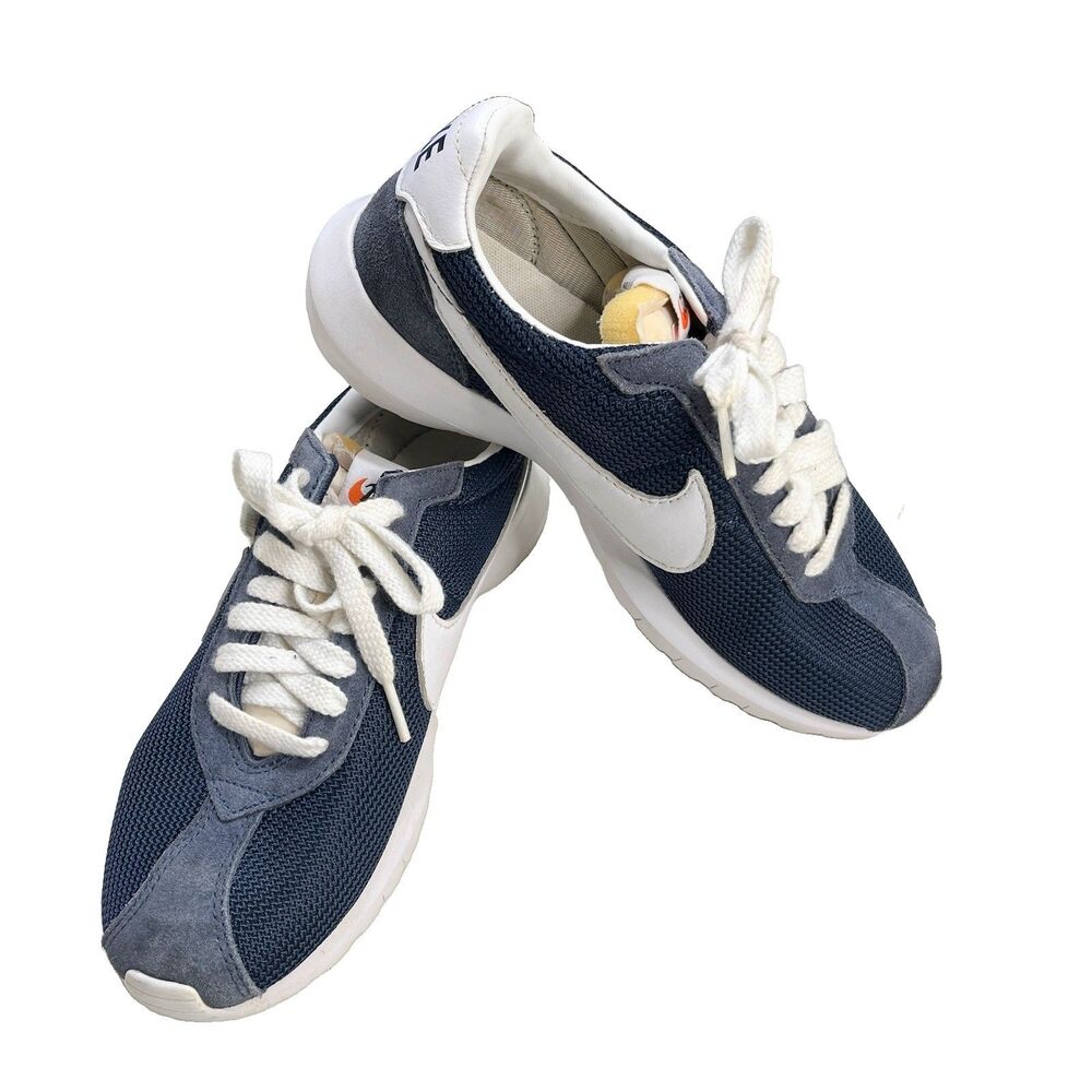 Nike Roshe LD-1000 QS Obsidian Navy Blue White Suede Sneakers Women’s Size 7